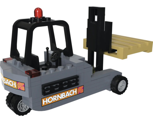 Hornbach modell gaffeltruck av byggstenar