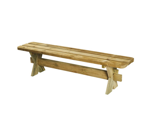 Träbänk för trädgården