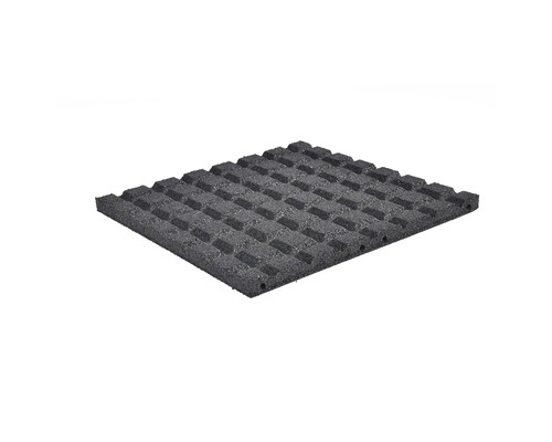 Gummimatta med reliefstruktur