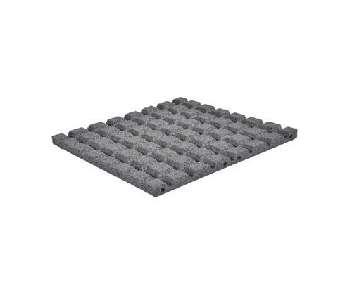 Elastisk terrassplatta av gummigranulat