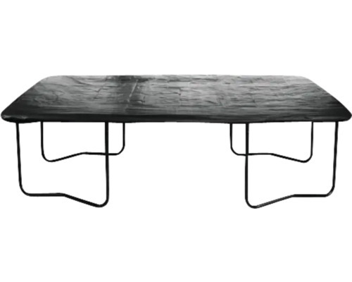 Rektangulär trädgårdstrampolin med överdrag