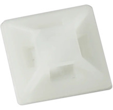 Fyrkantig kabelhållare av plast