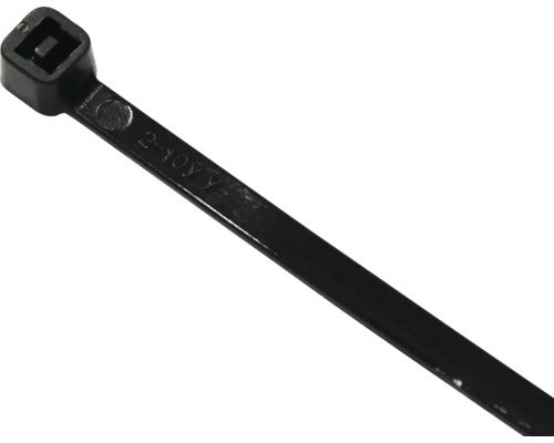 Buntband NEMIQ Plasttunga svart 102x2.5mm 100st Kabelband