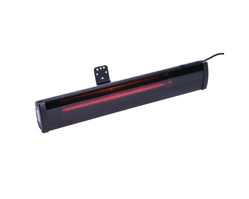 Mörk värmelampa med monteringsanordning