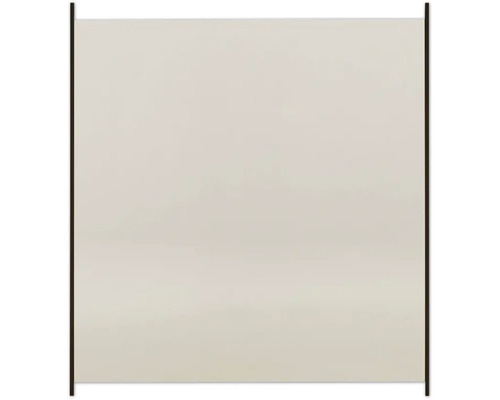 Glasstaket HORTUS med aluminiumskena svart 100x95 cm Rullgardin fönsterskydd