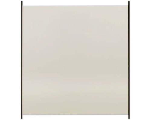 Glasstaket HORTUS med aluminiumskena svart 150x95 cm Mörkläggande rullgardin med sidodrag