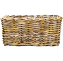 Flätad korg för växter