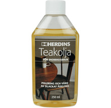 Herdins Teakolja 250 ml för användning inomhus