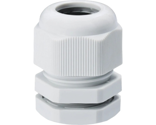 Förskruvning NEMIQ PA M16 4-8mm grå 50st Kabelförskruvning i plast