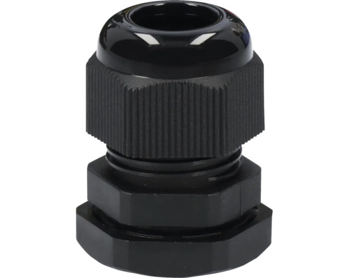 Förskruvning NEMIQ PA M20 6-12mm svart 50st Svart kabelförskruvning