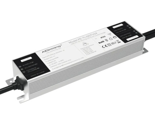 Driver DESIGNLIGHT dimbar 100W IP65 24V LED-drivare med dimningsfunktion för konstant spänning