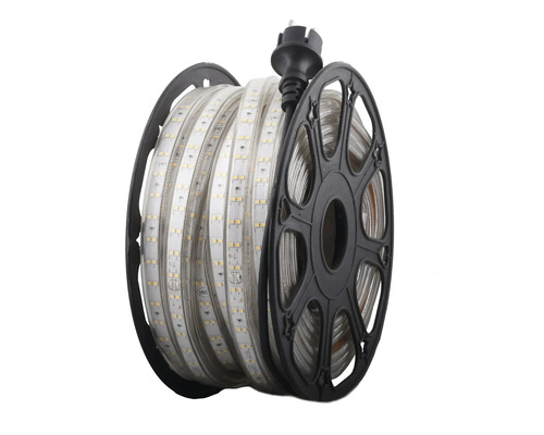 LED-ljusslang på rulle med nätkontakt