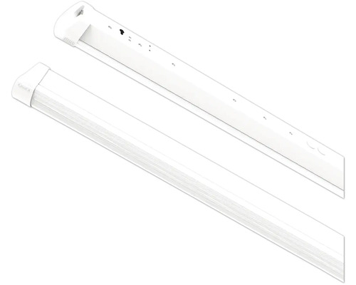 Indusrtiarmatur DESIGNLIGHT Liny Basic 1300 4000K IP44 Två LED-lysrörsarmaturer