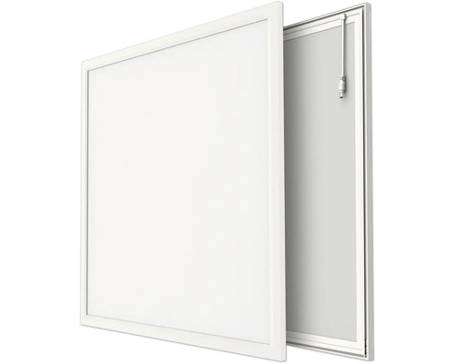 LED-panel med vit ram