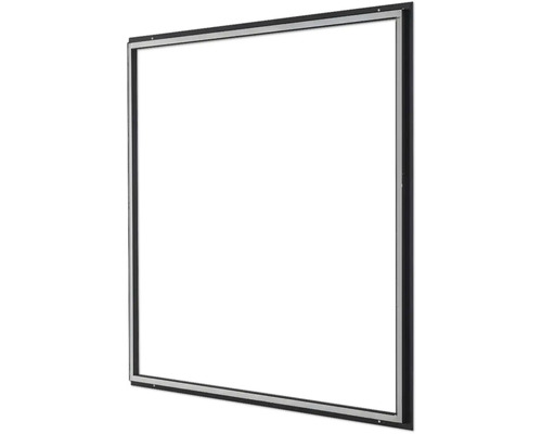 LED-panel DESIGNLIGHT Framy 3400LM 3000K svart 60x60cm Tom svart fotoram