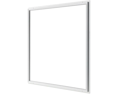 LED-panel DESIGNLIGHT Framy vit 60x60cm 36W 3400LM 3000K Vit duschväggsram