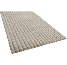 Rektangulär matta med ribbad struktur