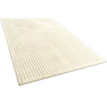 Rektangulär matta med geometriskt mönster