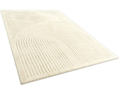 Rektangulär matta med geometriskt mönster