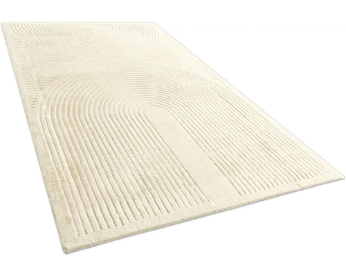 Matta med abstrakt mönster av linjer och bågar