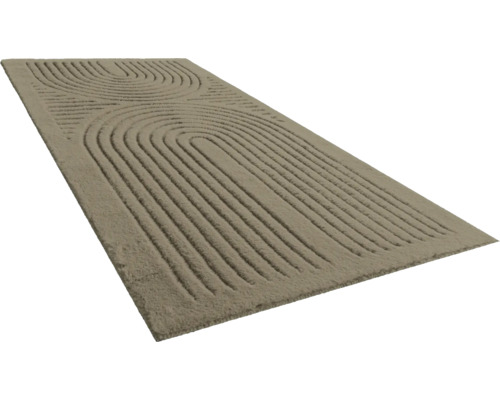 Rektangulär matta med geometriska mönster