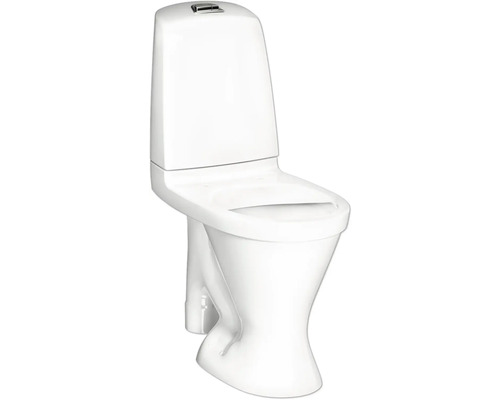 Golvstående toalett av keramik