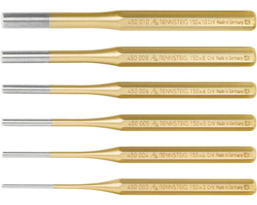 Sortiment av sprintdrivare från Rennsteig i olika storlekar