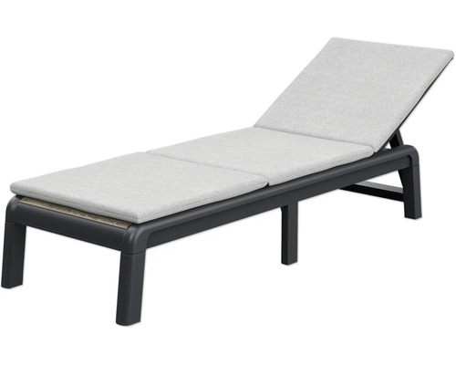 Trädgårdssäng med vaddering