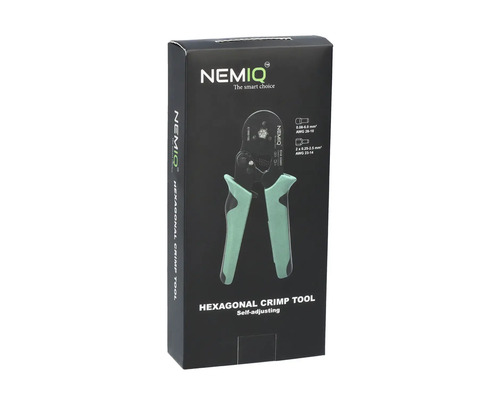 NEMIQ sexkantig crimptång i kartong