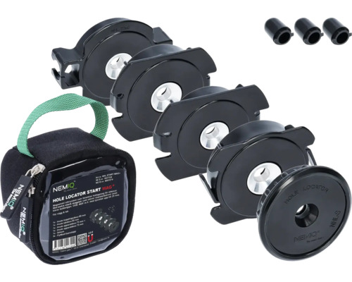 NEMIQ hålsökare set med väska och magnetiska adaptrar