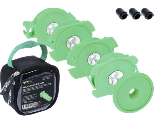 Magnetsöksystem NEMIQ för eldosor grön Nemiq hål-lokaliseringsstartset med väska och tillbehör
