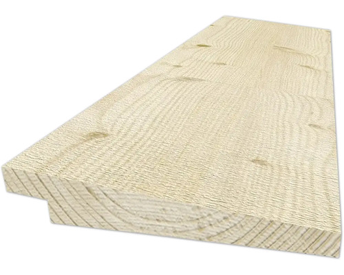 Fjällpanel obehandlad 22x120x4800 mm Profilerat trä av trä