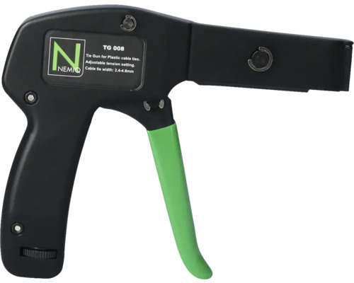Buntbandsverktyg NEMIQ plastband 2.4-4.8mm Kabelbandspännare för åtdragning och avskärning av buntband