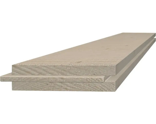 Råspont ändspontad 20x95x4200 mm Stapel med träplankor för byggprojekt