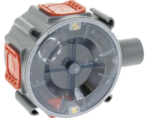 Kopplingsdosa med transparent lock för elinstallationer