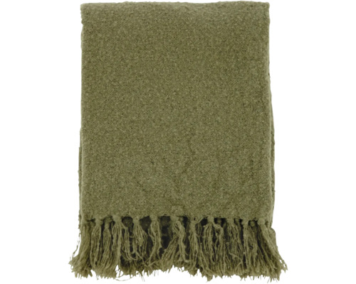 Textil överkast med fransar