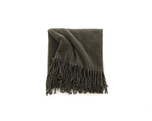 Vik filt med fransar