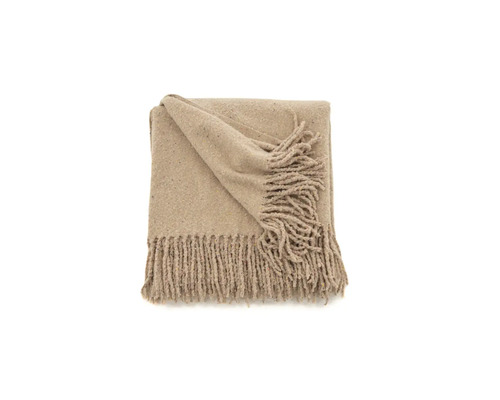 Vikt filt med fransar