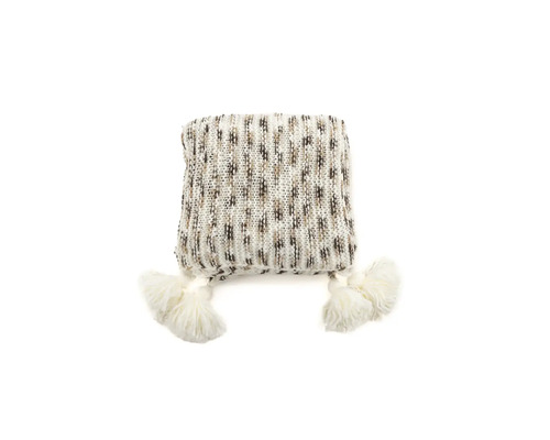 Vikt filt med fransar