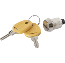 Lås med två nycklar