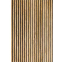 Träpaneler med ribbad look för vägg- och takdesign