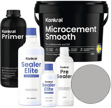 Konkral microcement set med primer, pre-sealer och sealer elite
