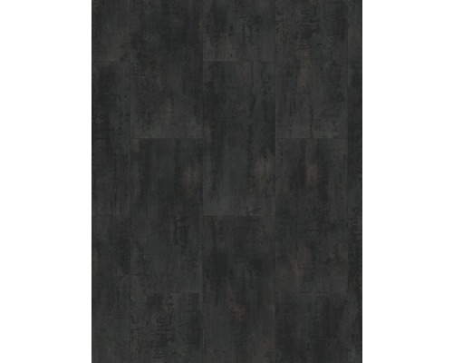 Golv av vinylplankor med stenmönster