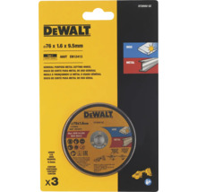DeWalt Kapskiva för metall, diameter 76 millimeter, 3-pack