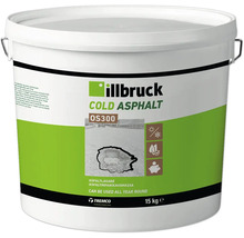 Hink med Illbruck kall asfalt för reparation av asfaltskador