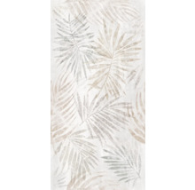 Dekorativ kakelplatta med bladmönster