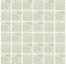 Kakelmosaik med marmorlook