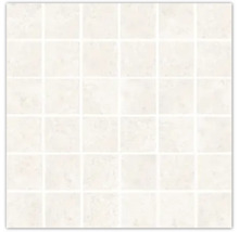 Kakelmosaik med fyrkantiga stenar