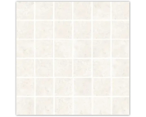 Kakelmosaik med fyrkantiga stenar