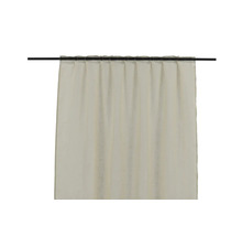 Gardin med rynkbandsupphängning på gardinstång